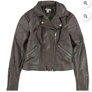 Dorothy Perkins Brown Leather Jacket